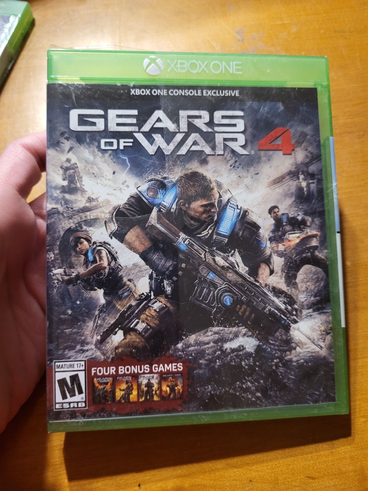 S Of War 4 Xbox One Bonus Games Including Gears Of War 1, 2, 3, & Judgment