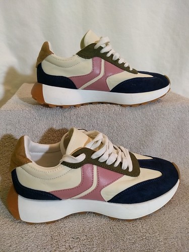 Steve Madden WMNS Escapade Multicolor Sneakers, Size: 8 M