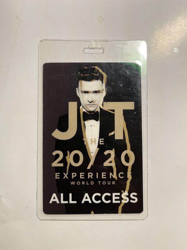 JUSTIN TIMBERLAKE The 20/20 EXPERIENCE World TOUR All Access Pass
