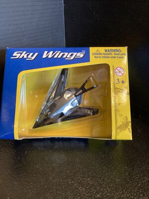 18) MOTOR MAX Sky Wings Die Cast US Air Force Lockheed F-117 Night Hawk NIB