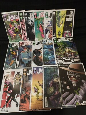 DC Comics THE JOKER 2021-2022 by James Tynion IV Guillem March FULL Series