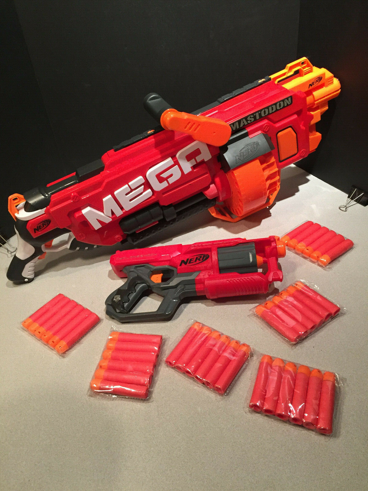 NERF N-Strike Mega Mastodon Motorized Rapid-Fire +