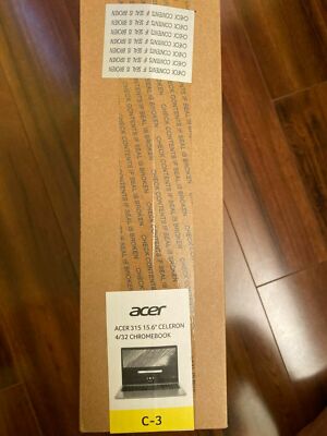 New Acer Chromebook CB315-3H-C2C3 15.6'' HD| Celeron N4000 | 4GB DDR4| 32GB eMMC