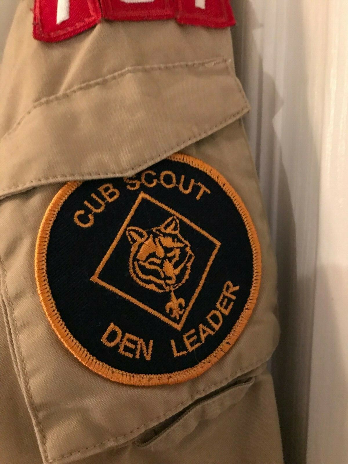 BSA Boy Scouts of America LS Uniform Shirt Men's Size ADULT SMALL