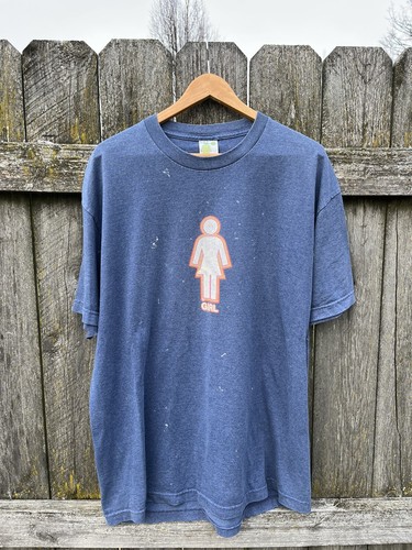 Vintage 90s Girl Skateboards Skate Tee Center Logo Santa Vintage 90s Girl Skateboards Skate Tee Center Logo Santa
