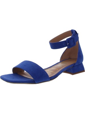 

CIRCUS BY SAM EDELMAN Женские синие босоножки с нефритовым логотипом и квадратным носком на блочном каблуке, размер 7,5 м, Синий, JADE