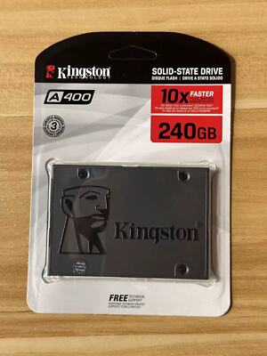 Kingston A400 SSD 2.5 120GB 240GB 480GB 960GB SATA III Solid State Drive 500MB/s