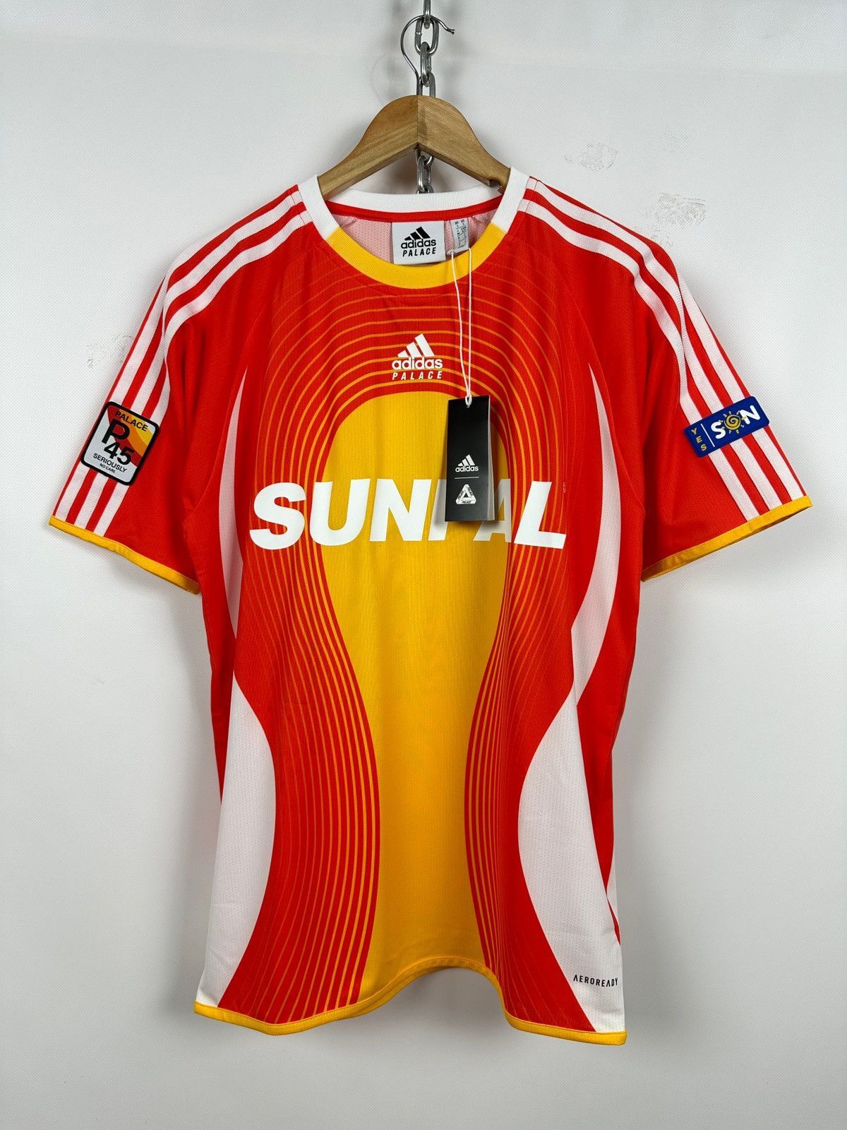 【ストリート】palace×adidas SUNPAL game shirt Buy Palace x adidas Sunpal Football Shirt 'Bright Orange
