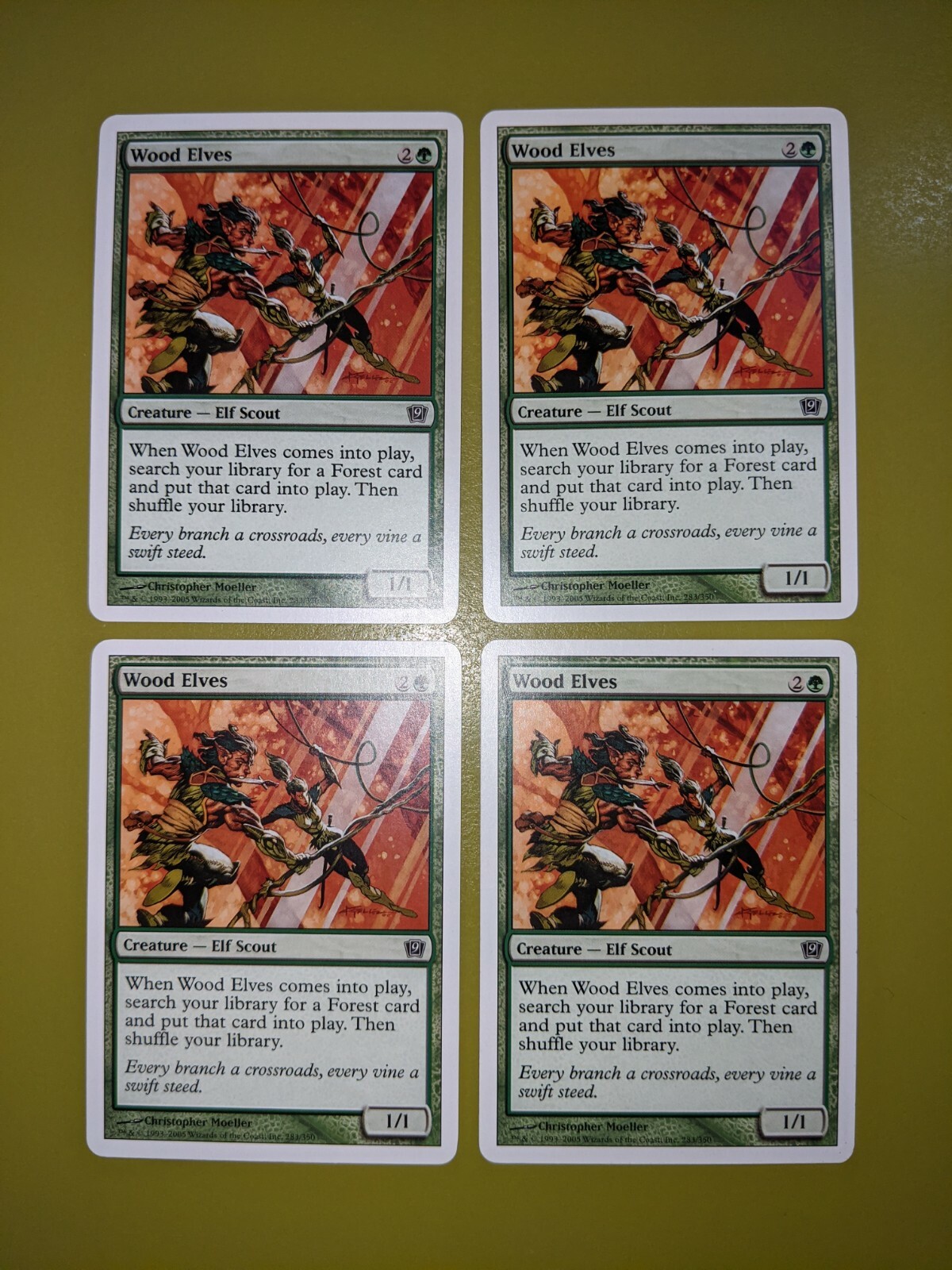 MTG Wood Elves 10枚 wood-elves-39806.jpg