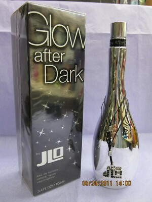 GLOW AFTER DARK by JENNIFER LOPEZ 3.4 oz / 100 ML Eau DeToilette Spray Sealed