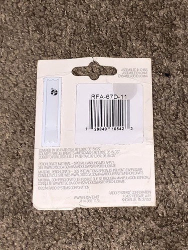 PetSafe Compatible for RFA-67 Replacement Battery **New But Opened So Reduced