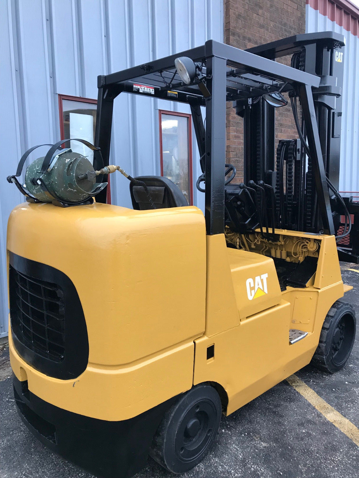 2002 CATERPILLAR GC45K 10,000 lb  CUSHION TIRE FORKLIFT, LIFTTRUCK, HI LO