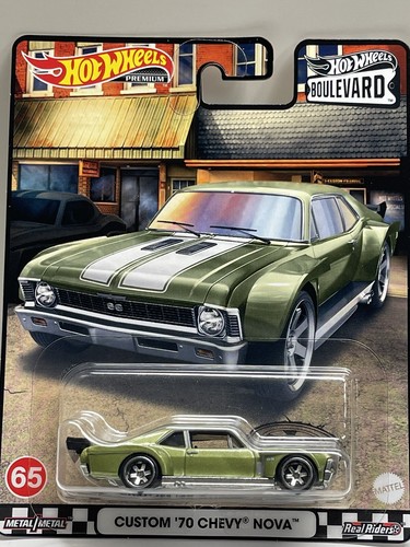 Hot Wheels カスタム'70シボレー・ノヴァ CUSTOM '70 CHEVY NOVAのレビュー！ワイドボディなGTマシン”Nov