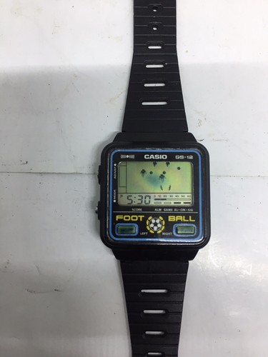 CASIO GAME GS-12 WATCH FOOT BALL JAPAN | eBay