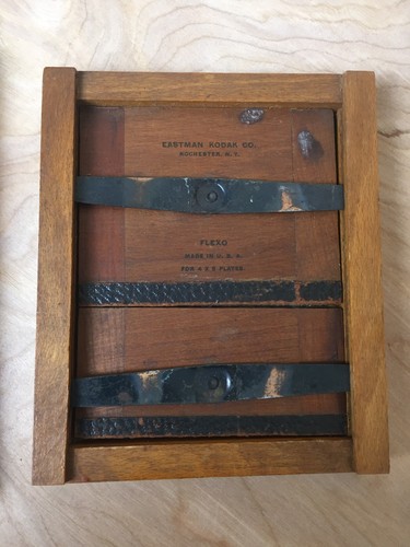 Lot of 2 Eastman Kodak Vintage Contact Printing Frames,3 1/4 x 5 1/2 & 4 x 5