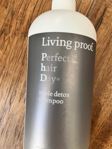 Living Proof Shampoo  32oz/1L Perfect Hair Day Triple Detox Shampoo