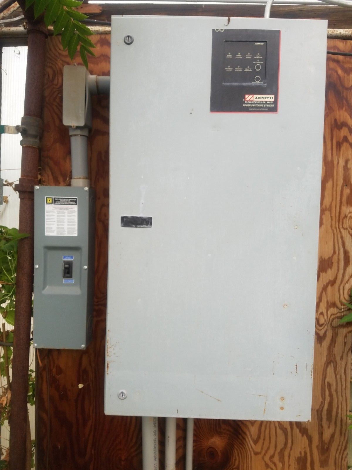 Kohler Diesel Generator 25kw with transfer switch and diesel storage tank