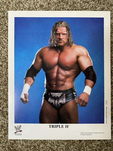 RARE WWE Triple H P-744 Official Licensed Authentic Original