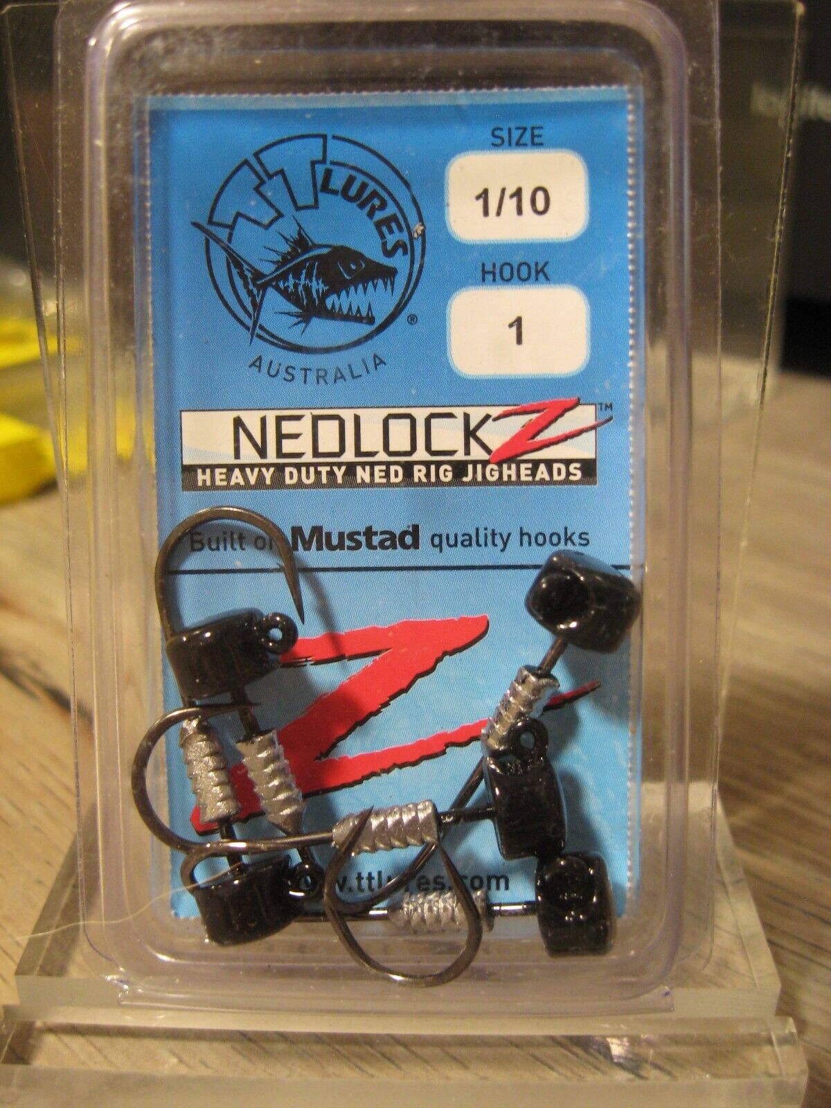 5 Z-Man TT Lures HD Ned Rig NedLockZ Jig Heads Size 1/10 5 Z-Man TT Lures HD Ned Rig NedLockZ Jig Heads Size 1/10