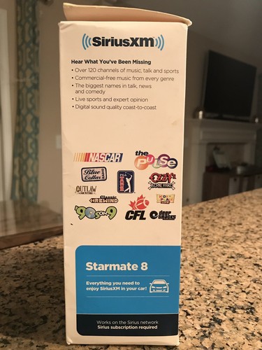 SiriusXM STARMATE 8 Satellite Radio Car Kit