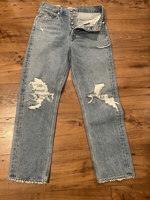 Agolde 90s Mid Rise Loose Fit In Fall Out Size 27