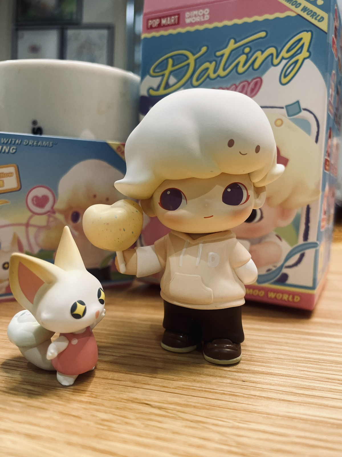 人気商品は POP MART X DIMOO Live with Dreams Dating Series Marshmallow その他