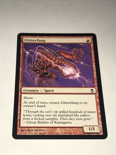 GLITTERFANG Magic the Gathering Card | eBay
