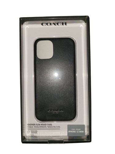 ⭐️正規品⭐️ COACH iPhone12mini ブックケース/Black ⭐️正規品⭐️ COACH iPhone12mini ブックケース/Black