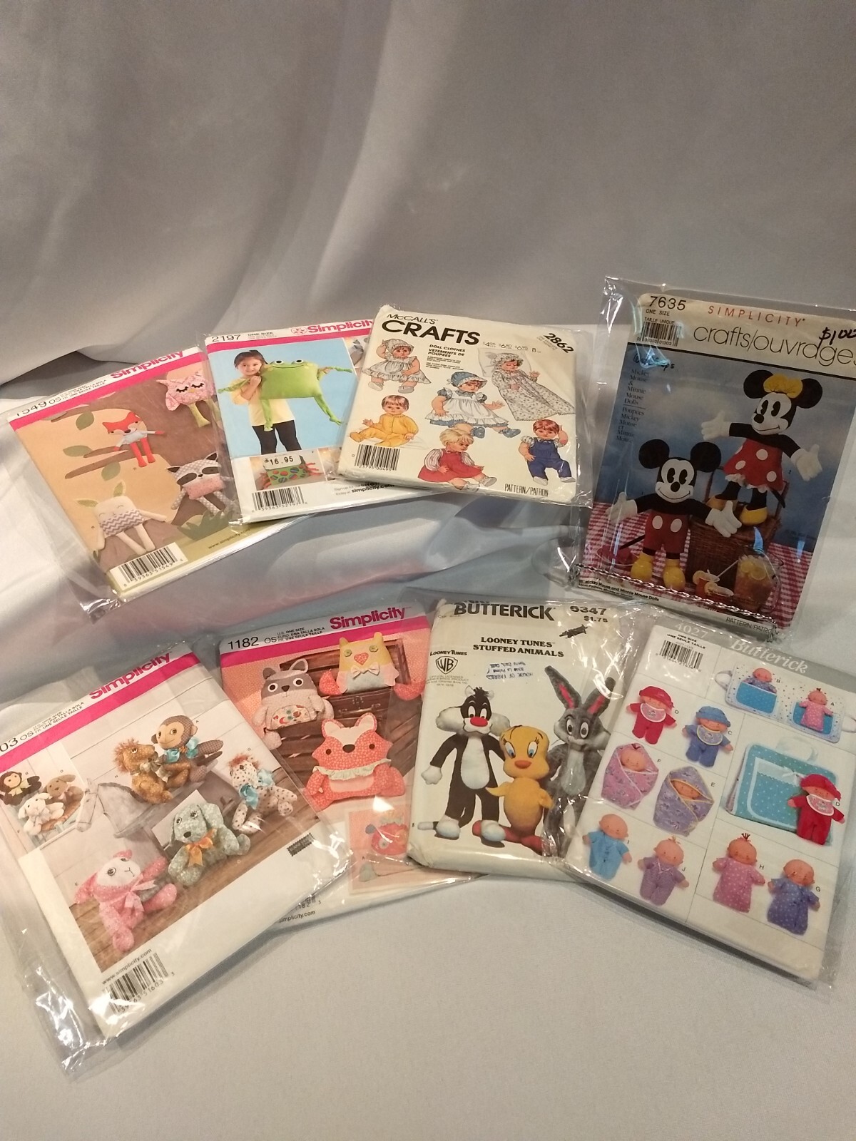 Dolls, Doll Clothes & Plush Toy Sewing Patterns