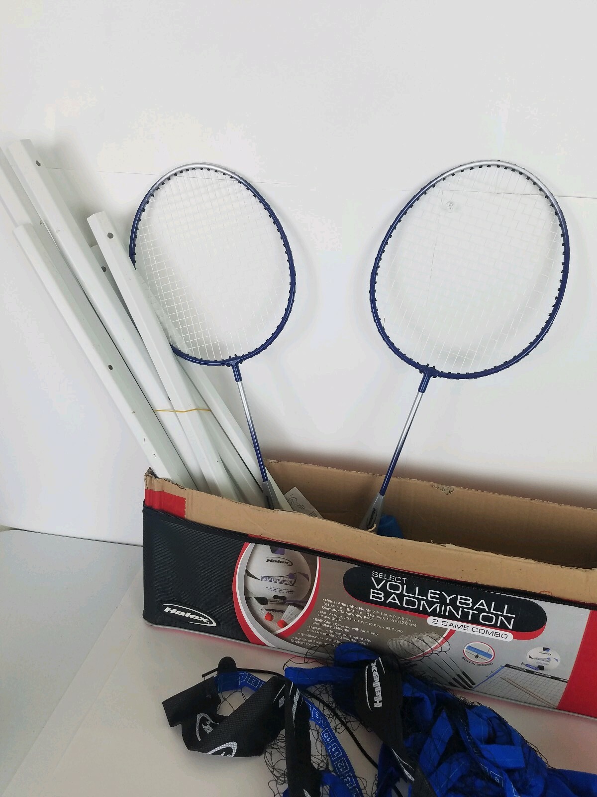 Halex Select Volleyball Badminton 2 Game Combo Combination Set