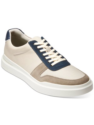 COLE HAAN GRANDSERIES Мужские серые кроссовки на платформе с носком Rally Court 11 M