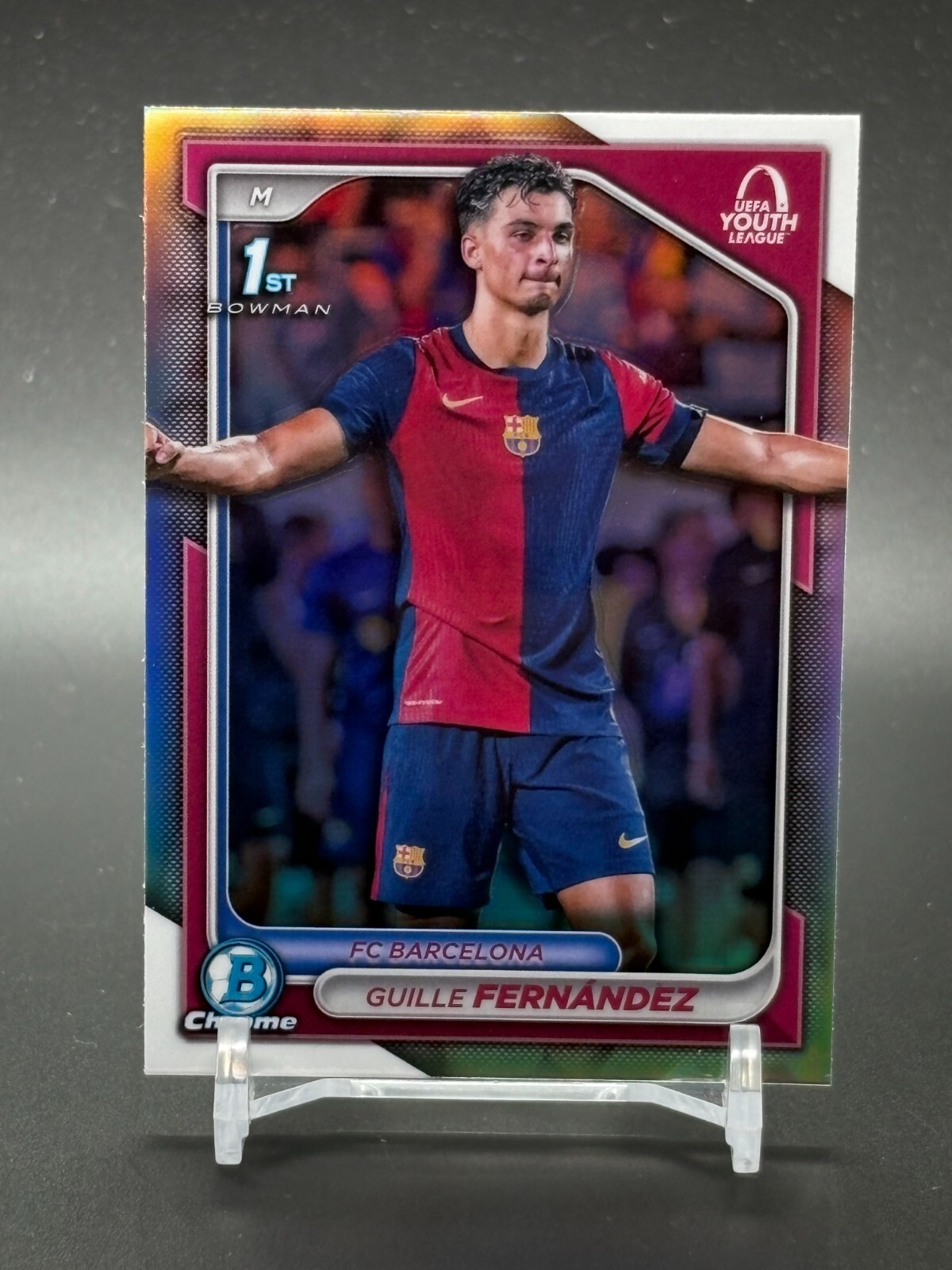 2024-25 Topps Chrome UCC 1st Bowman Youth BU-GF GUILLE