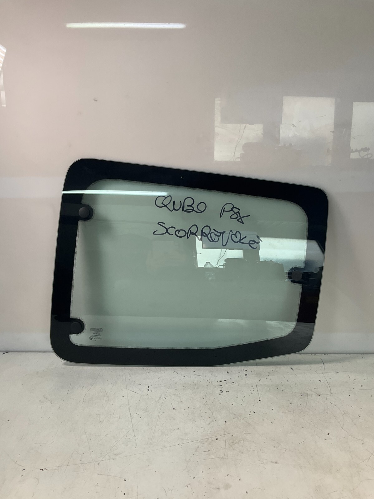 Vetro fisso posteriore sinistro scorrevole FIAT QUBO 2009