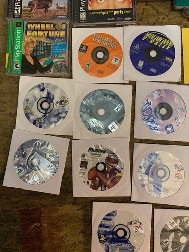 Sony Playstation 1 Lot 35 Games, Controller & Memory Card PS1 PSX Tested Working