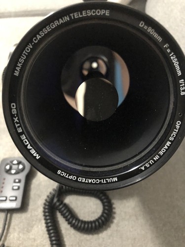 Meade ETX-90EC Electronic Telescope Autostar Controller parts or repair (read)