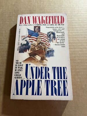 UNDER THE APPLE TREE by Dan Wakefield vintage 1983 Dell FIRST PRINTING paperback