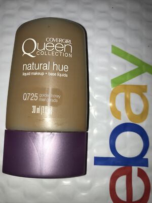 Covergirl Queen Collection Natural Hue Liquid Makeup Q725 GOLDEN HONEY uns