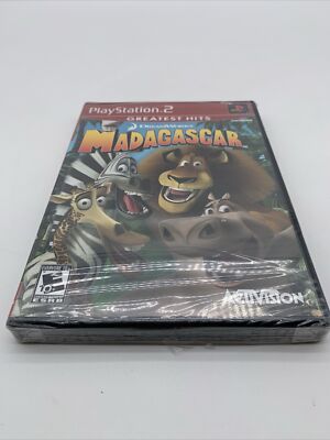 Madagascar (Sony PlayStation 2, 2005) PS2 Greatest HIts new Sealed in Box