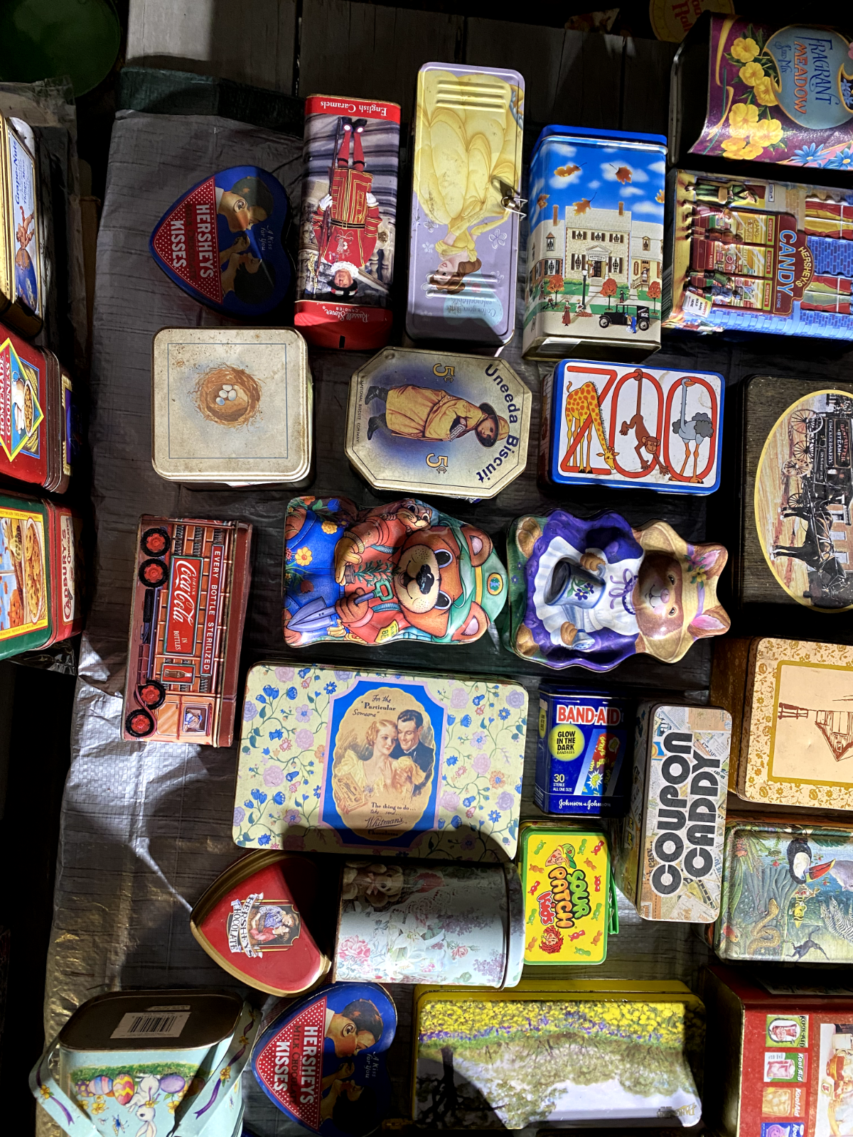 VINTAGE SMALL & MEDIUM ADVERTISING TINS CANISTERS ***YOU PICK***