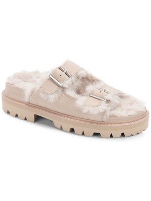 

Женские бежевые кожаные сандалии без шнуровки Comfort Neelo с круглым носком DOLCE VITA 7,5 м, Бежевый, NEELO