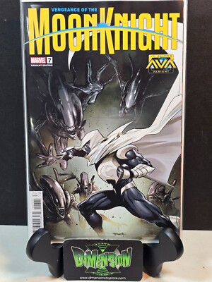 VENGEANCE OF THE MOON KNIGHT #7 VS. ALIEN VARIANT MARVEL COMICS NM 2024