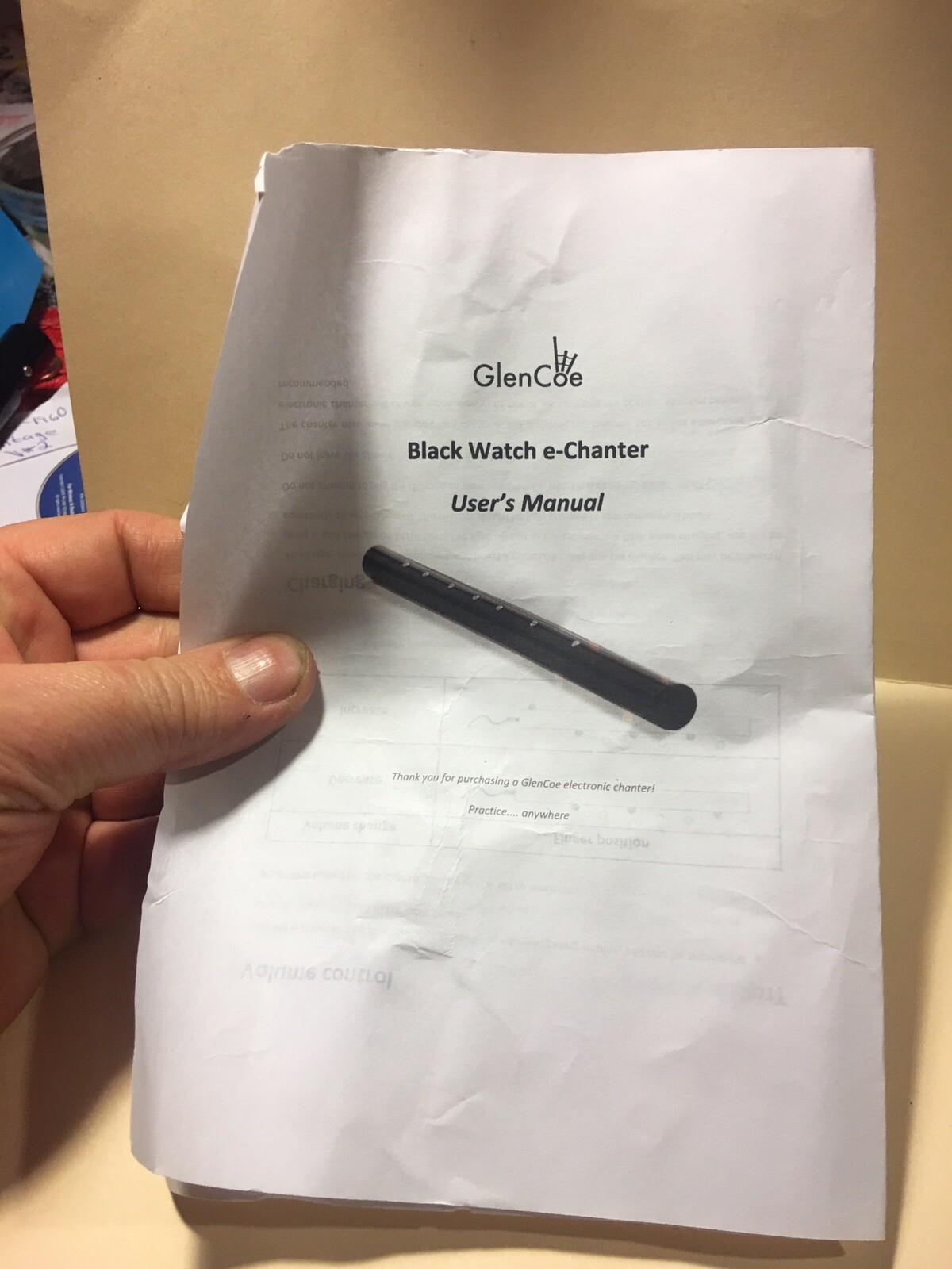 GlenCoe Bagpipes Electronic Chanter