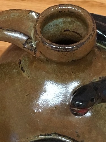 Marvin Bailey Black Snake Jug -SIGNED