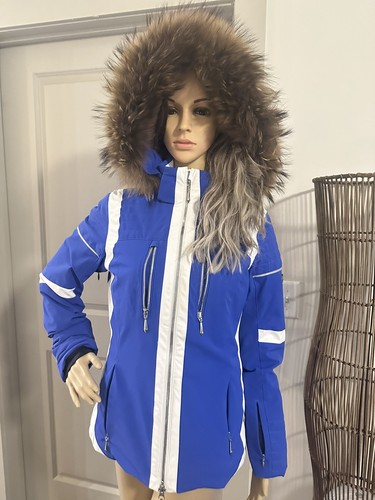 ルミニョン　tweed fur snow jacket&pocket fur ルミニョンtweed fur snow jacket pocket fur op（Jacket - Wool