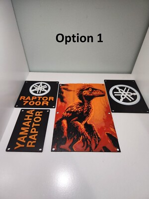Fully Custom 2013 - 2025 Yamaha Raptor 700R Decals - Option 1