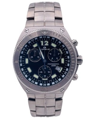 Orologio Lorenz Aquitania Crono Swiss Made Titanio 0252/560 Scontatissimo Nuovo