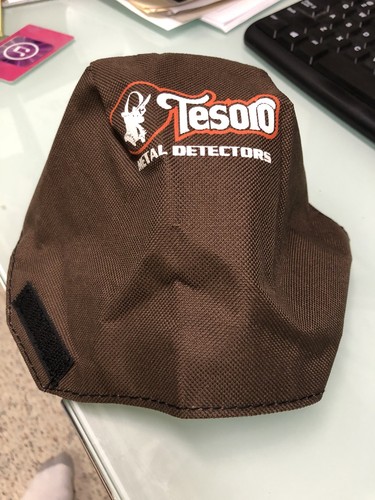 Tesoro Large Rain Jacket Metal Detector Cover for Control Box Color Brown