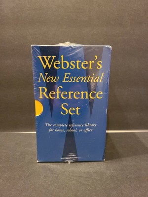 WEBSTER'S REFERENCE SET NEW ESSENTIAL THE COMPLETE REFERENCE LIBRARY 