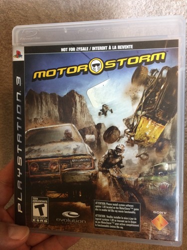 MotorStorm Motor Storm Play Station 3 Sony 2007 PS3 BCUS