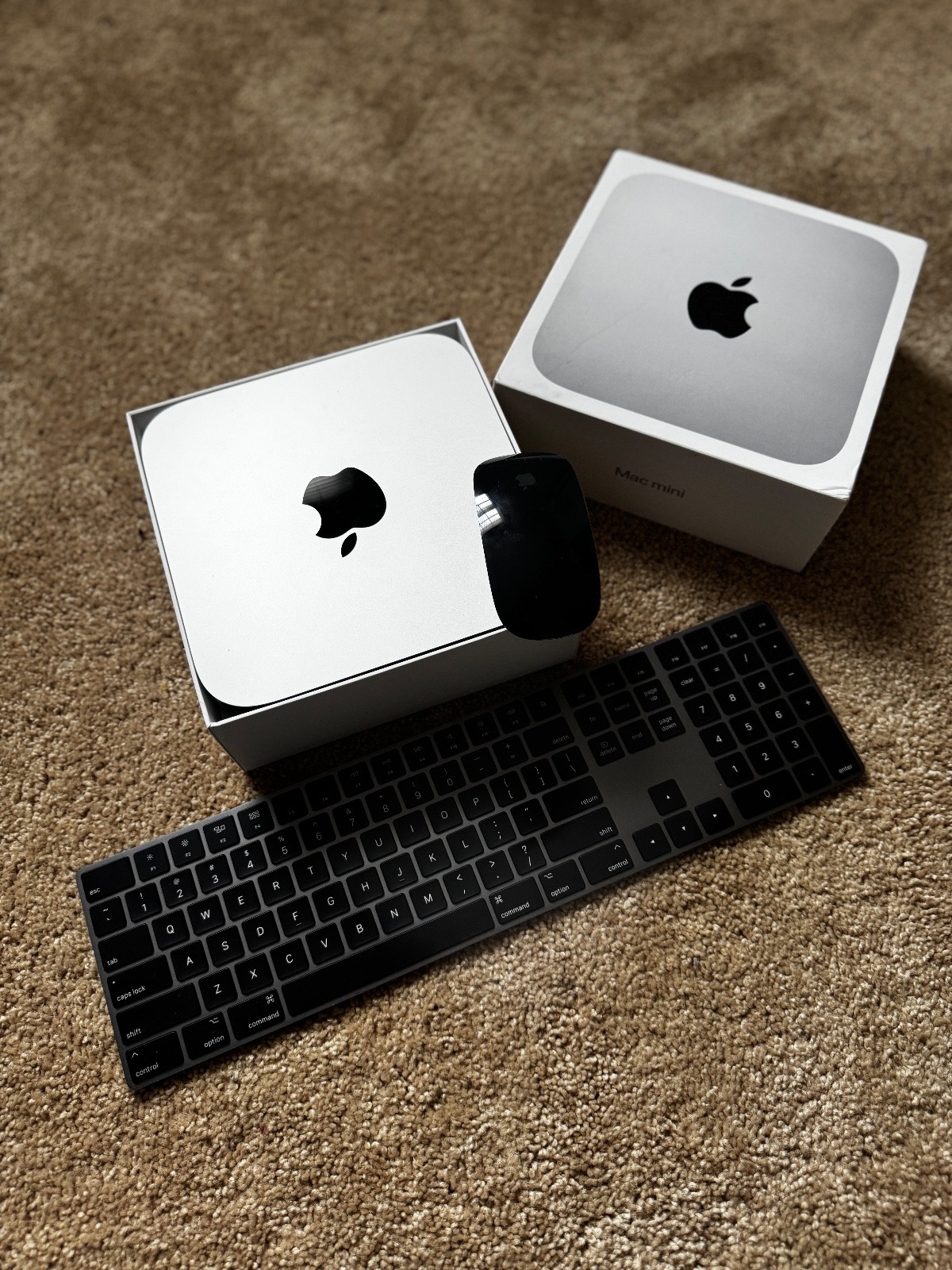 Apple Mac Mini (M1 Chip, 256GB SSD, 8GB RAM) Silver - Bundle
